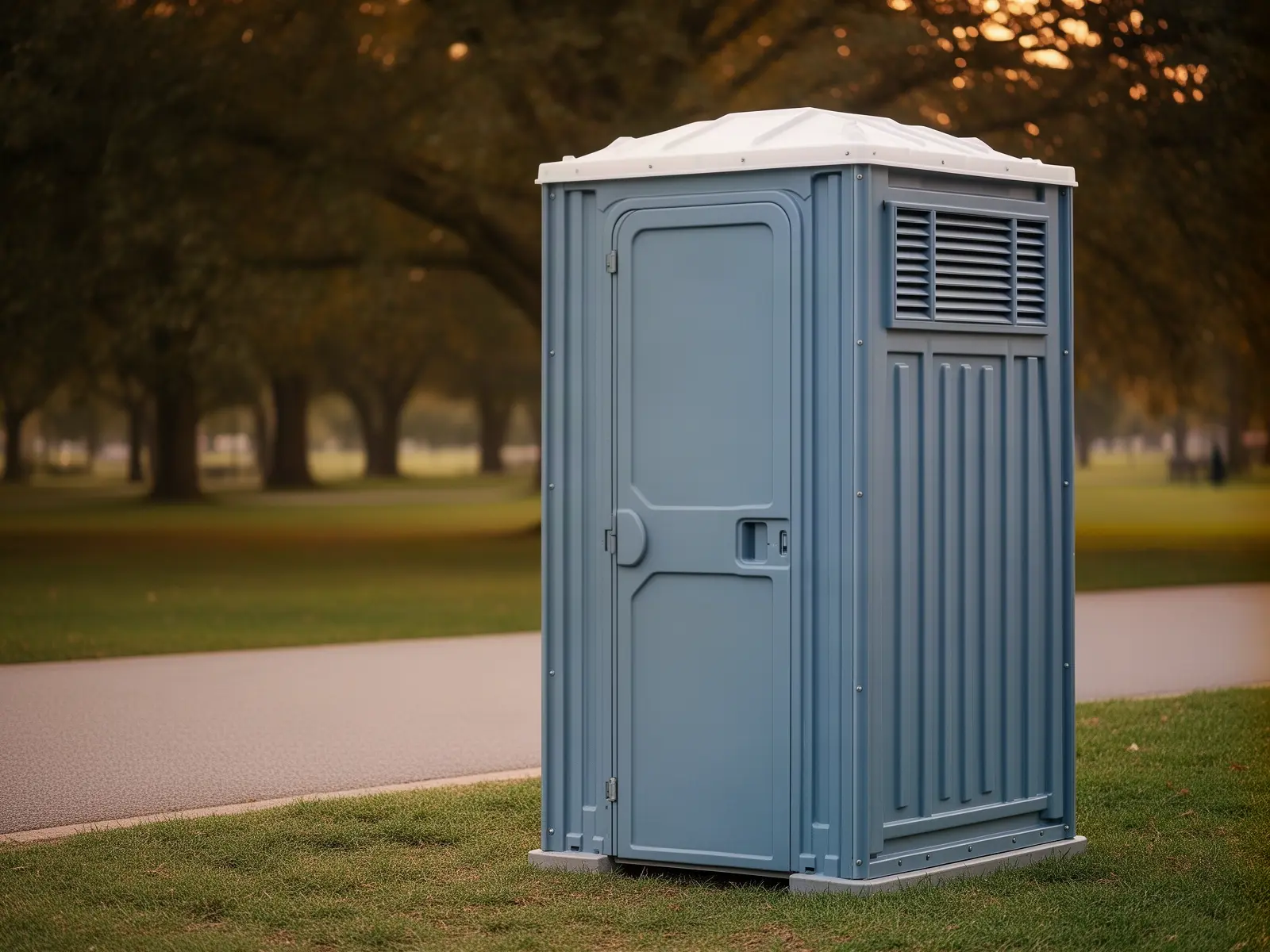 Clean porta potty unit from O & C Porta Potties in Somerville, MA
